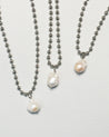 Chunky Ball Chain: Baroque Pearl