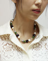 LUSH GREEN NECKLACE