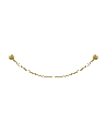Gold Chunky Oval Chain Bracelet