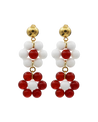 Daisy Double: Red Agate