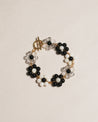 Daisy Garland Bracelet: Black Onyx
